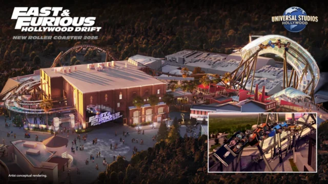 Universal Studios Hollywood prikt officiële openingsdatum voor Fast & Furious: Hollywood Drift
